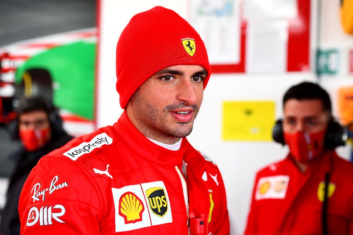 Carlos Sainz Ferrari 2021