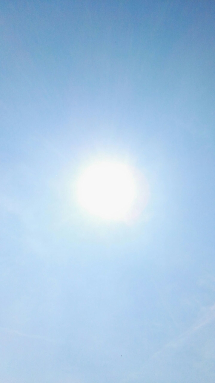 Sun is up