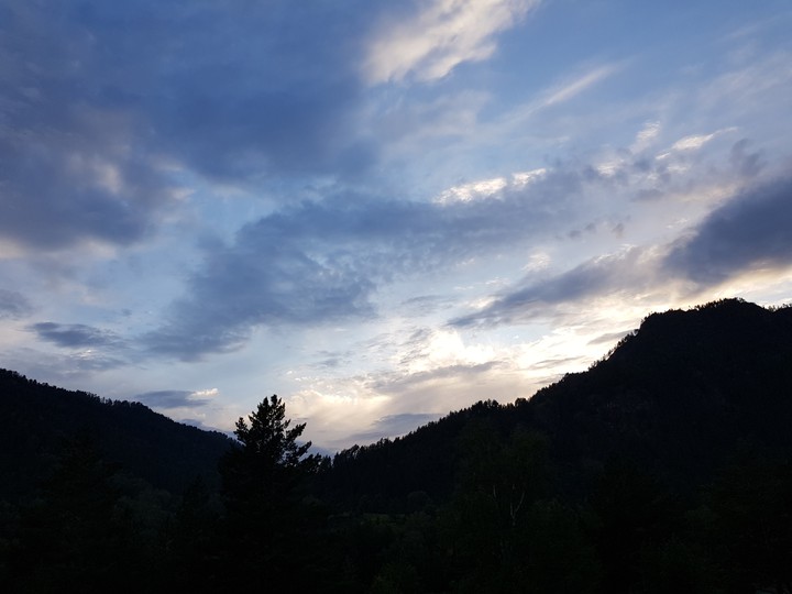Sunset in Russia