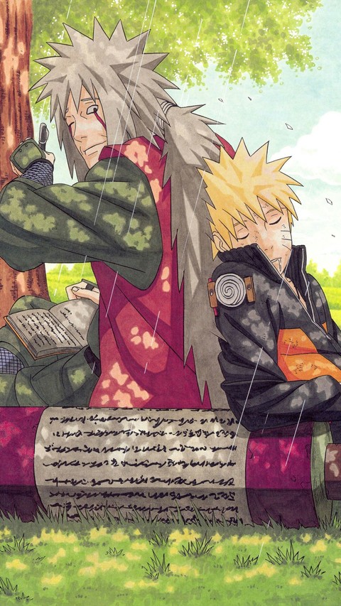 Naruto and Jiraya