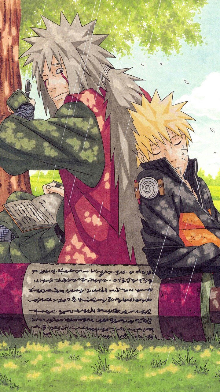 Naruto and Jiraya