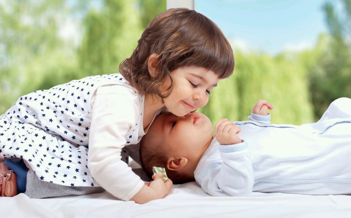 two kids