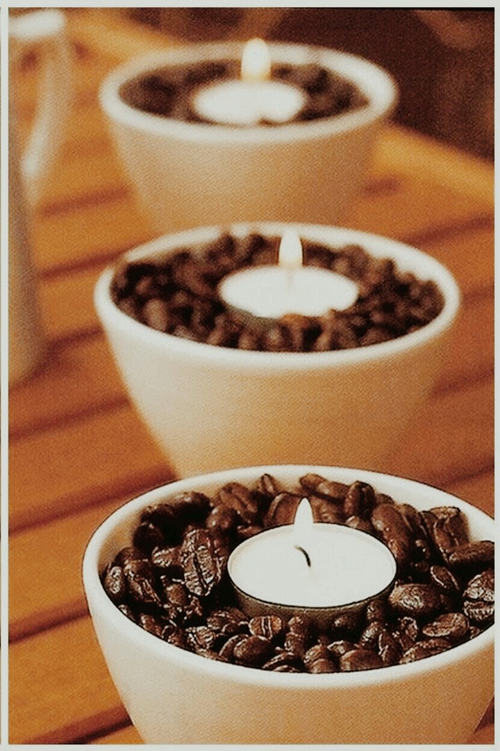 Coffee candle