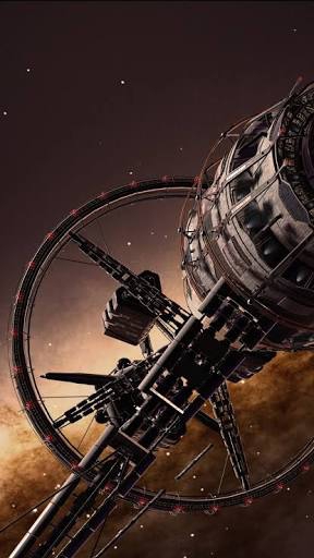 space station left