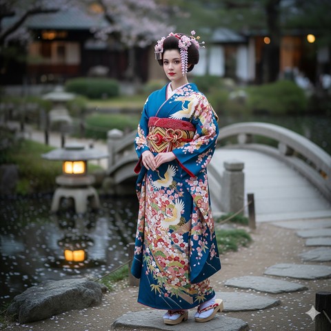 обои spring, Kimono