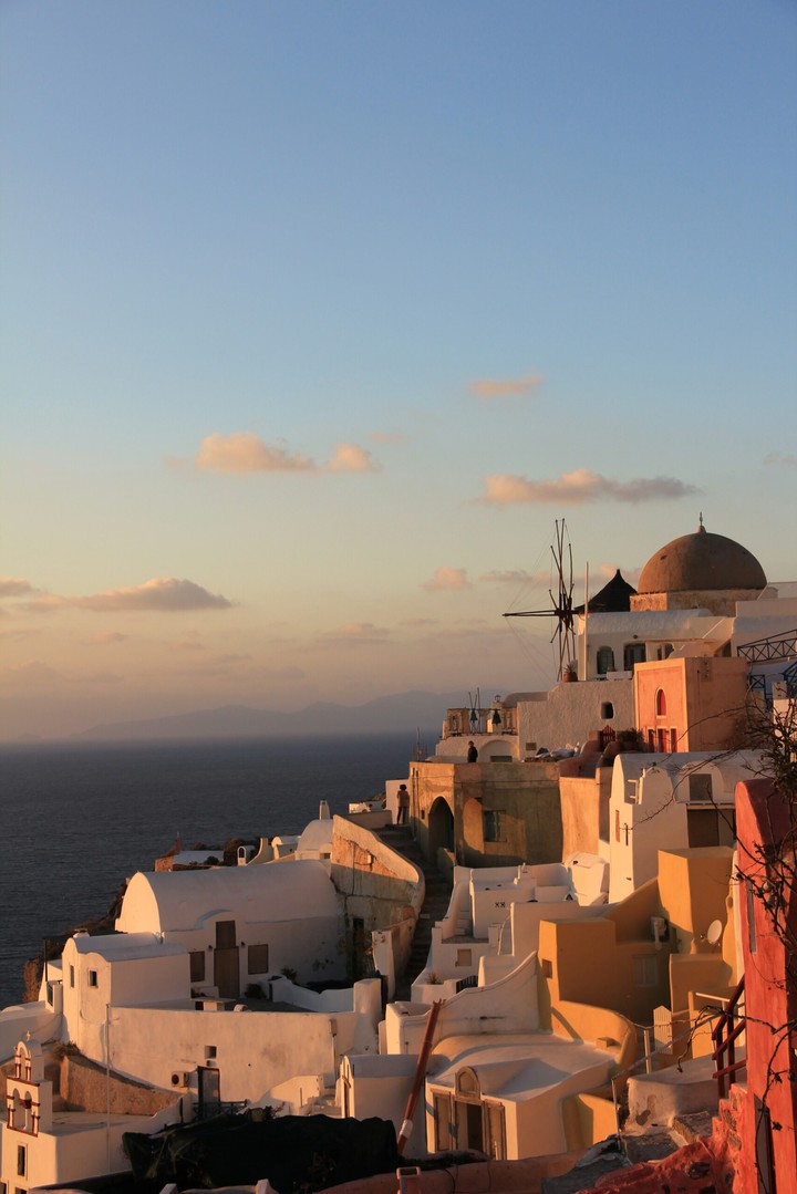 sunset Greece