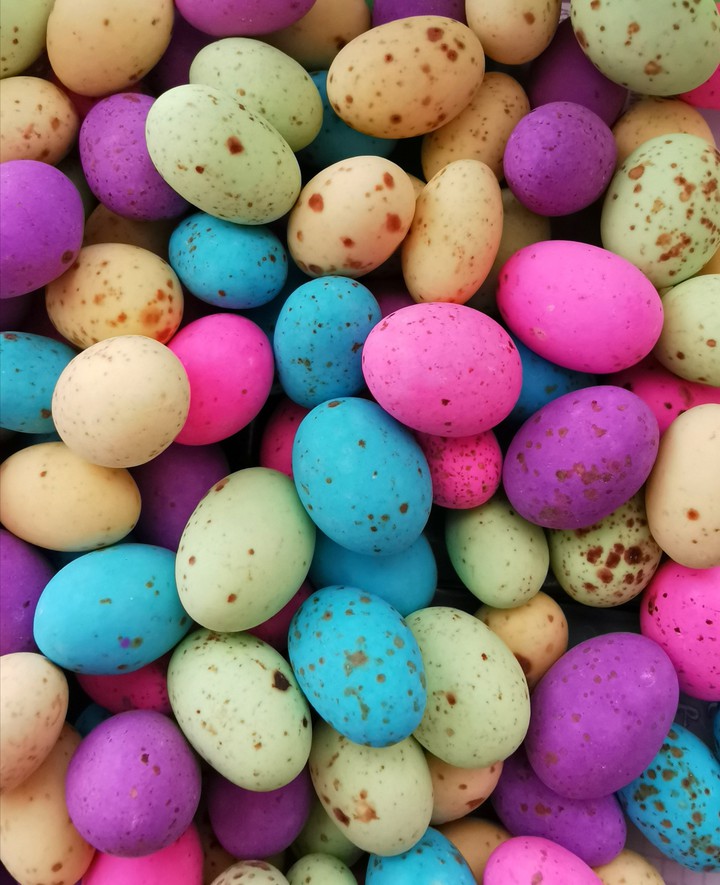 Speckled eggs