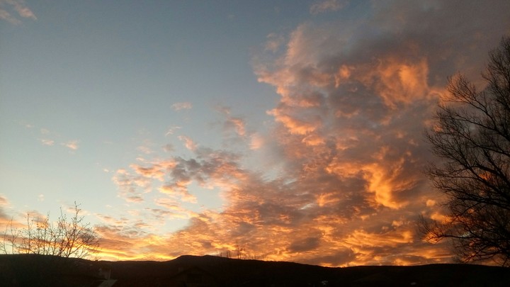 Colorful clouds