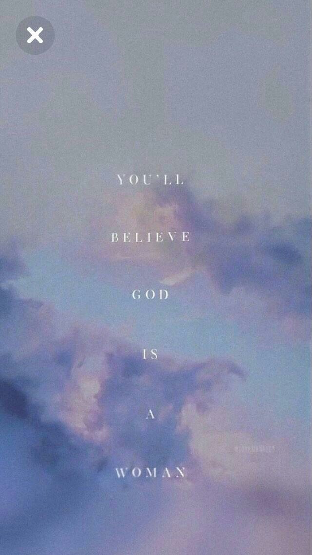God is a woman
