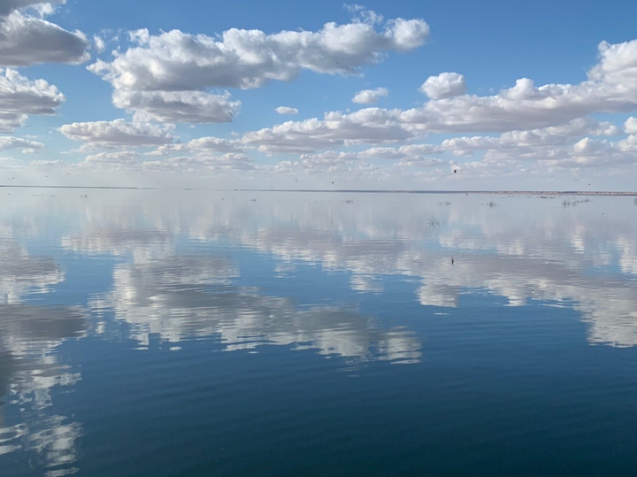 clouds sea