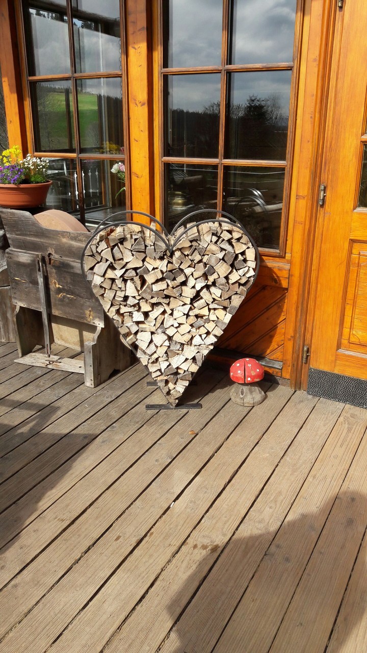 wooden heart