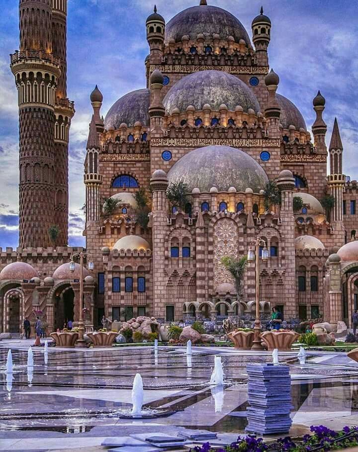 mosque.  مسجد الصحابه بشرم الشيخ