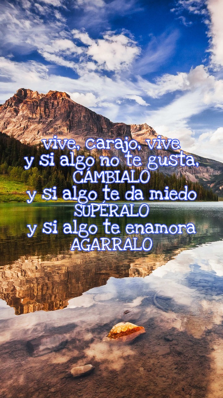 #mountains #lake #green #montañas #lago #verde