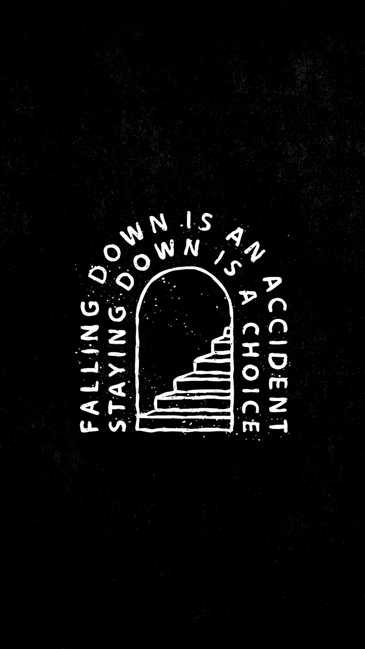 When you falling down