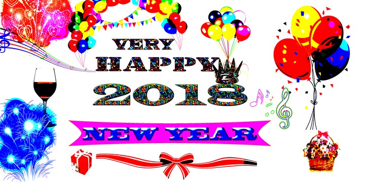 happy New Year 2018