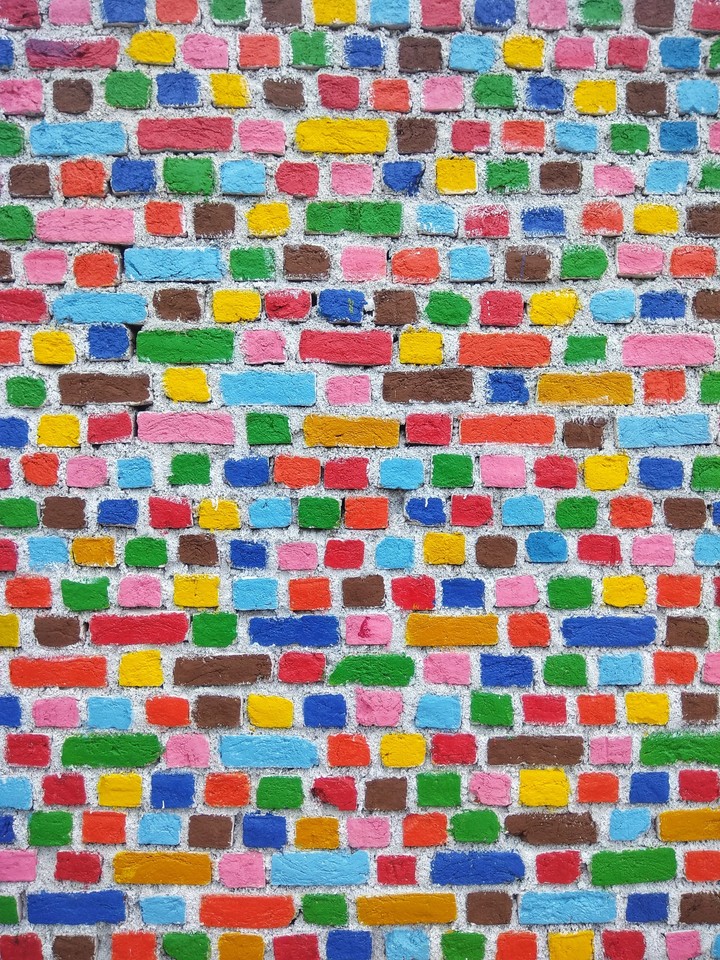 color full wall
