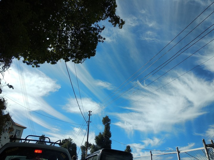 Blue sky