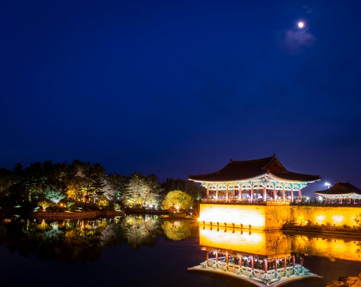 경주 안압지 야경