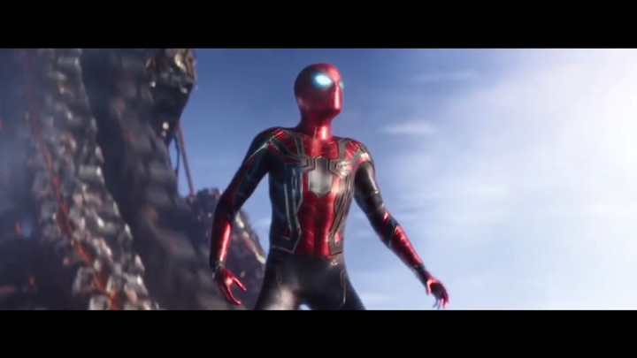 new suit of spiderman in infinity war