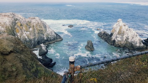 Rocks in the ocean