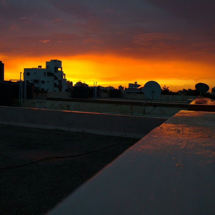 sun set