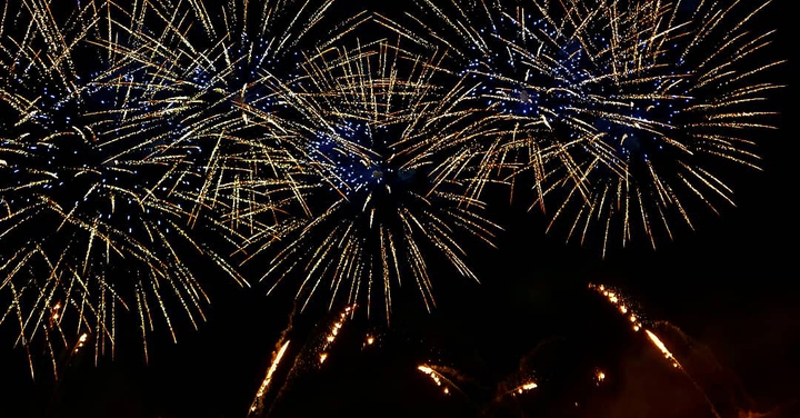 beautiful fireworks
