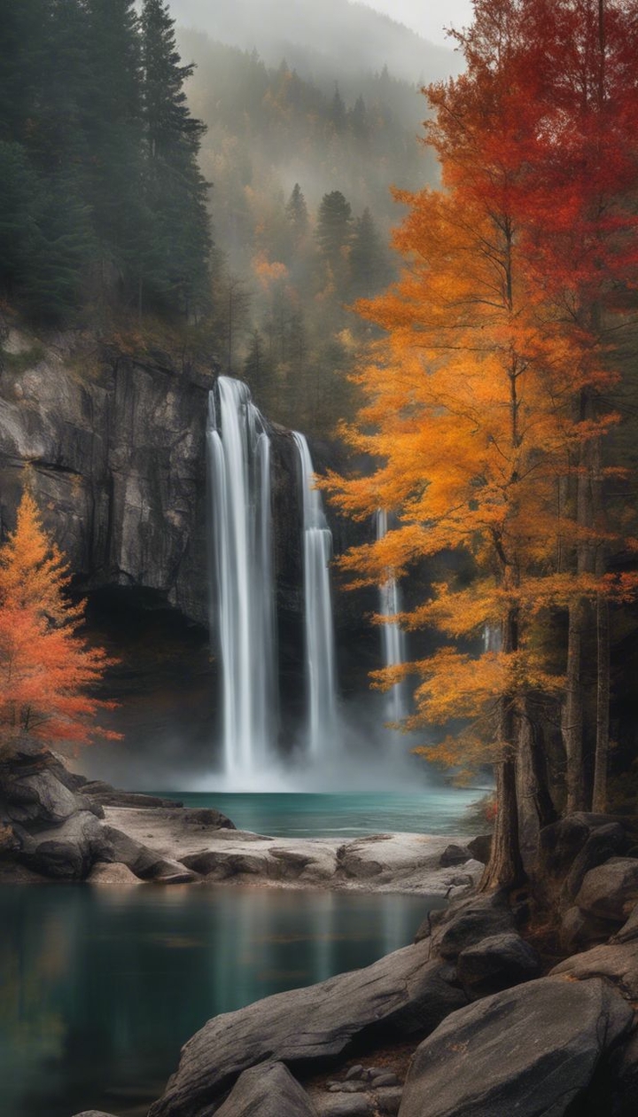 nature, waterfall duvar kağıtları