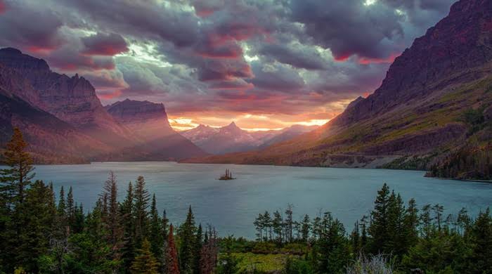 Beautiful lake view