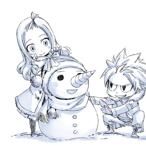 mirajane et natsu