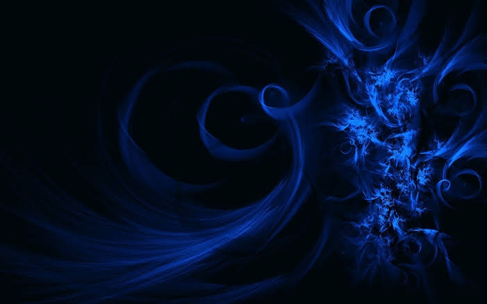 Blue and Black