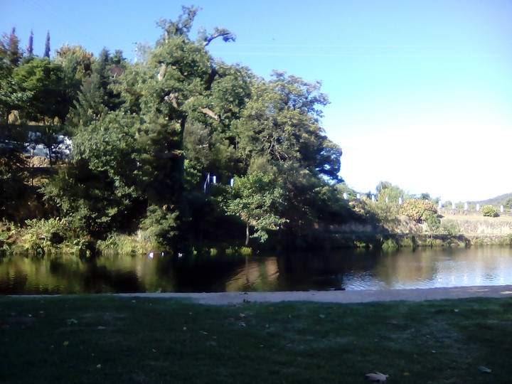 praia fluvial
