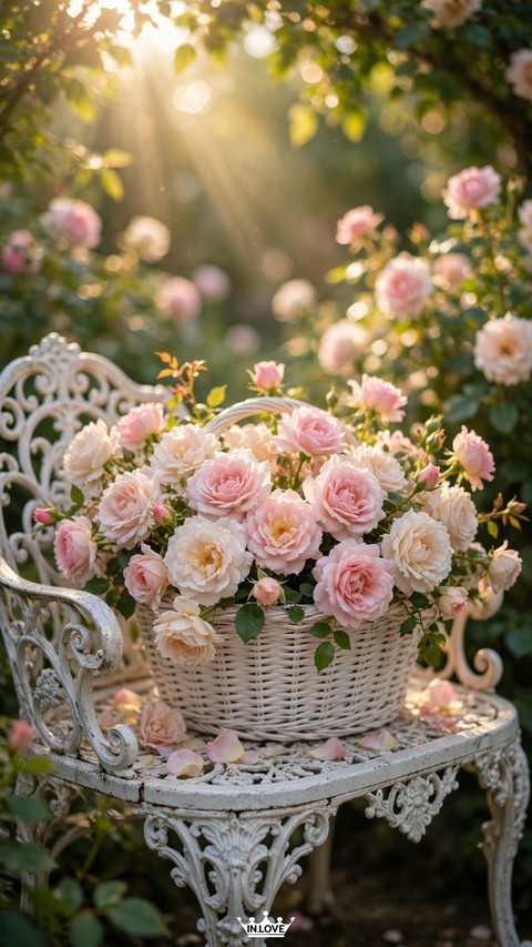 Roses basket