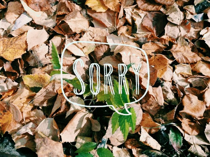 Sorry...