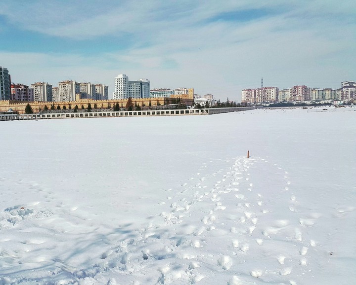 Snow sea