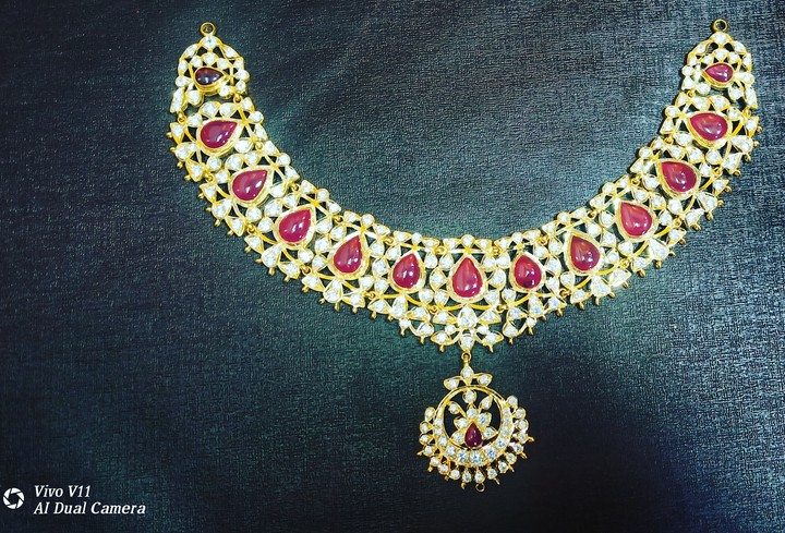 gold necklace