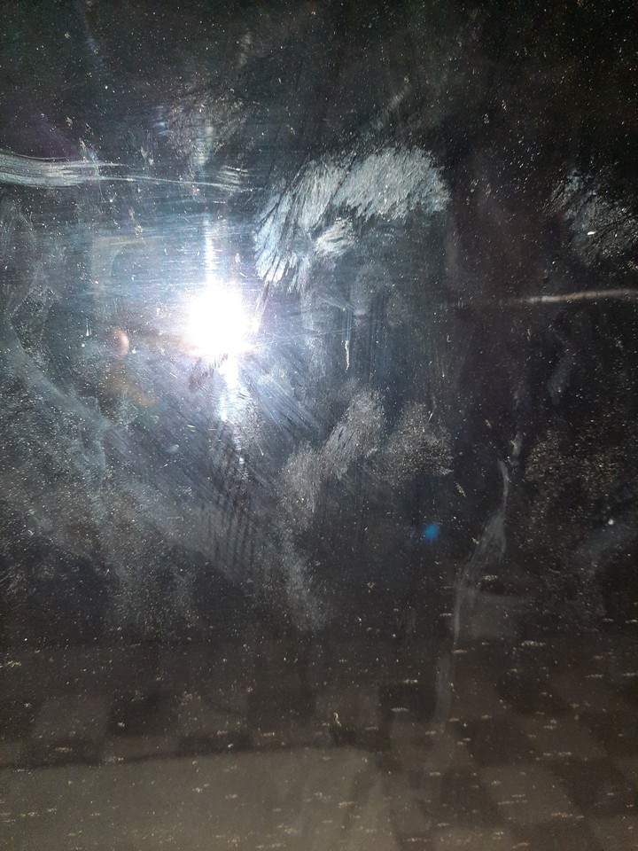 dirty window