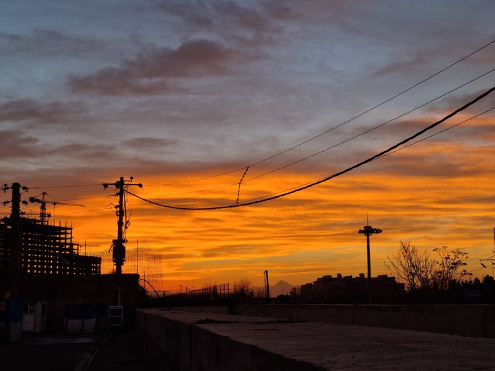 Firey Clouds