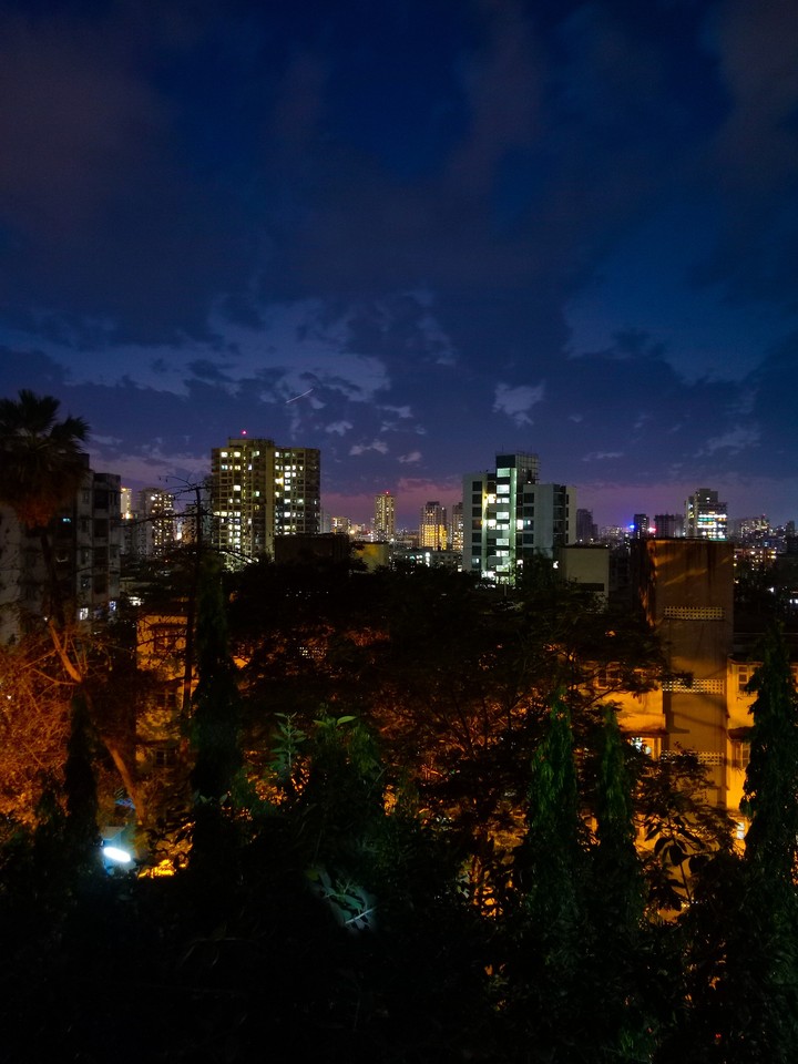 Mumbai City Evening Sky
