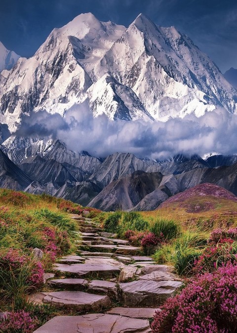 Mountain, Mountainous_landforms, Natural_landscape