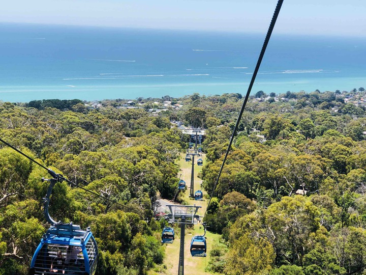 Cable car at Mornington