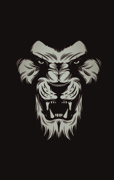 lion face# animal# king of the forest#black and white#