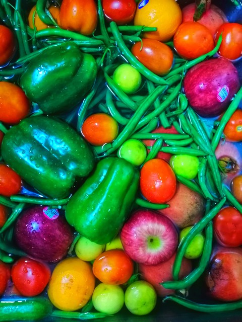 vegetables and fruits
