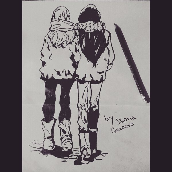 рисунок карандашом
