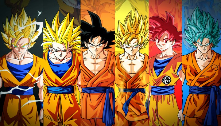 Dragon ball Super : Goku Some forms