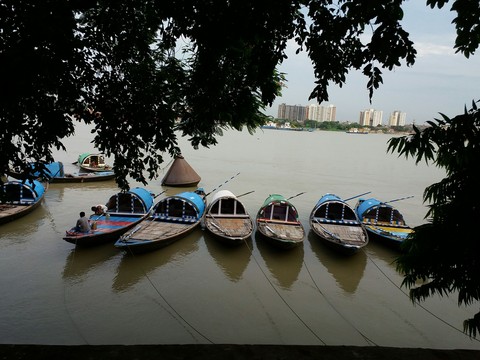 Boats on Ganges