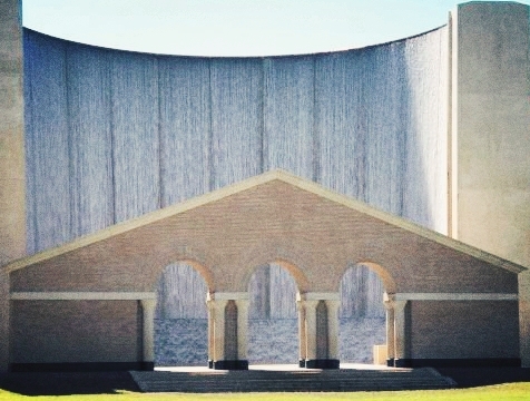 Fountain Water Wall  #2