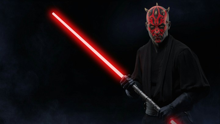 Darth Maul Digital Art Illustration