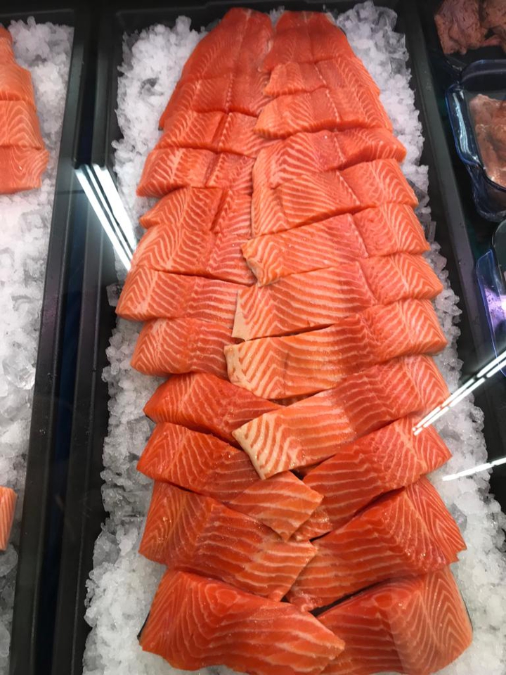 salmon steak