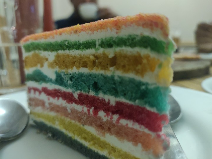 rainbow cake