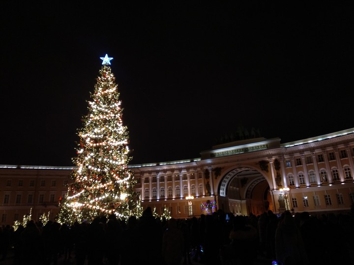 New Year in Saint Petersburg